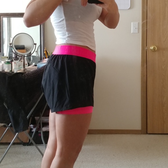 Nike Dri Fit Compression Double Running Shorts - Picture 3 of 4